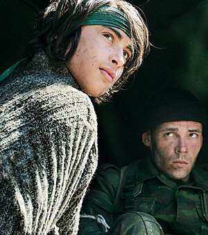 В роли чеченского мальчика снялся 16-летний Ираклий Мсхалаиа