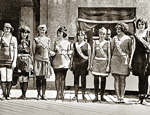 Уже первые конкурсы красоты стимулировали борьбу с весом