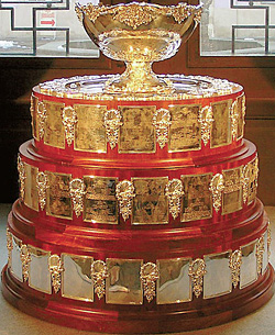 Победитель получит только «верхушку» Кубка Дэвиса - серебряную салатницу