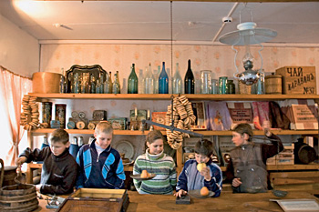 Самое интересное в селе - музей, историю народничества здесь знают все