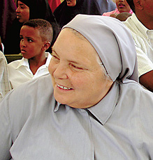 Леонелла Сгорбати, сестра в детском госпитале в Сомали, была убита исламскими фанатиками 17 сентября