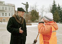 Даже Ленин при новом мэре стал чище