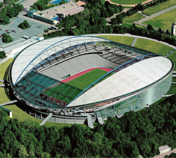 Стадион в Лейпциге 