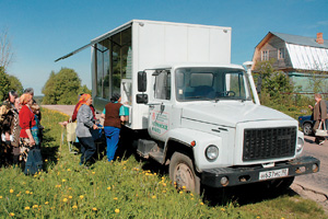 Час шопинга в деревне Парфенки