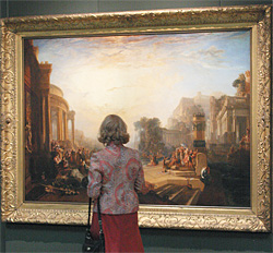 У картины Уильяма Тернера