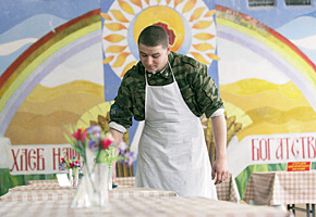 ...и по-военному уютно