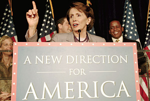 У победы - женское лицо. Символом успеха демпартии стала Нэнси Пелоси