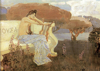 «Муза» М. Врубеля до последнего времени находилась в частной собственности