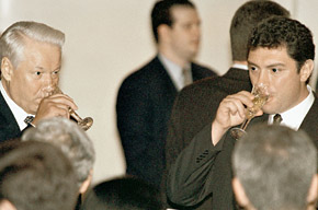 Борис Николаевич Борису Ефимовичу искренне симпатизировал