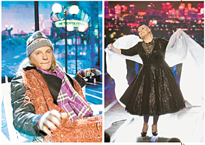 Виктор Салтыков и Людмила Сенчина из «Сборной СССР»...