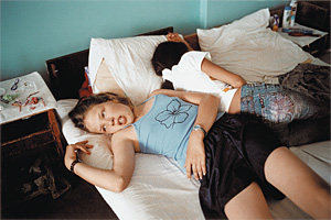 Когда спят или устали—дети как дети