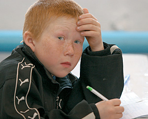 Гордость села - работающая школа. Страх - что скоро закроют