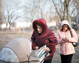 Символ Мурома — это одинокая женщина с ребенком