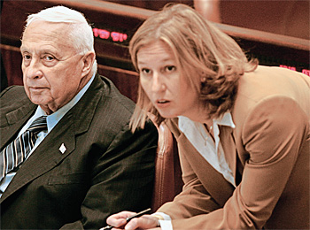 Ариэль Шарон видел своей преемницей Ципи Ливни