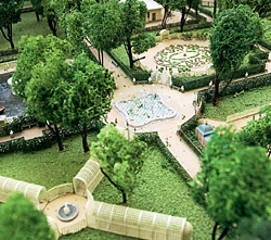 План Летнего сада нарисовал сам Петр I