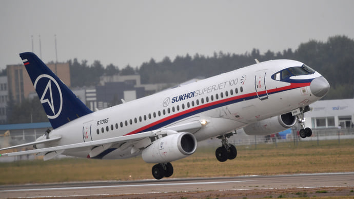 Sukhoi Superjet 100 примерил ПД-8