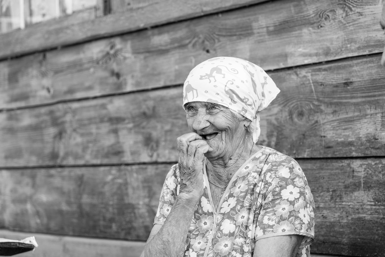 Нина Дмитриевна. Из серии «+/–90», Выставка Виктора Христенко «Я так вижу» 
