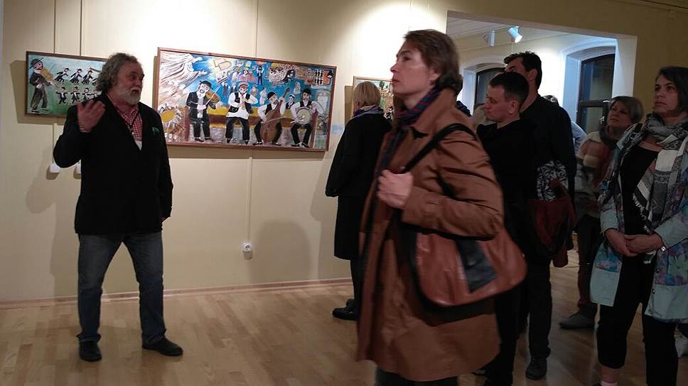 "Ночь музеев" в Екатеринбурге. Музей наивного искусства. Выставка «Шалом!» Налины Хейфец.