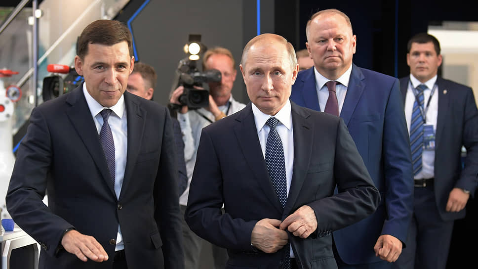 Международная промышленная выставка "Иннопром-2019". Визит Владимира Путина
