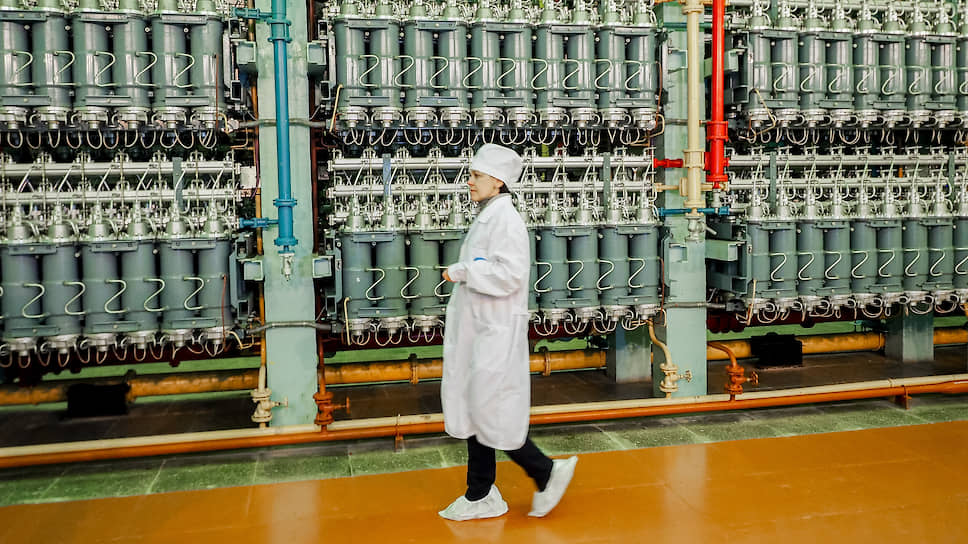 Цех с газовыми центрифугами