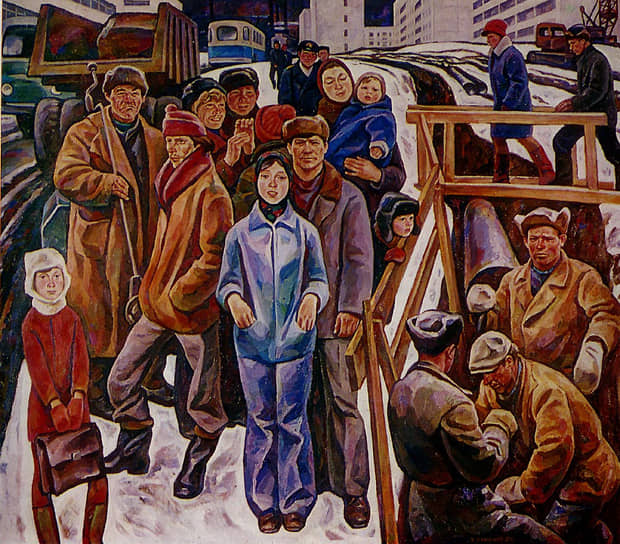 Игорь Симанов. «Окраина нового района "Уралмаша"». 1979 год