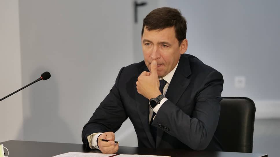 Губернатор Свердловской области Евгений Куйвашев 
