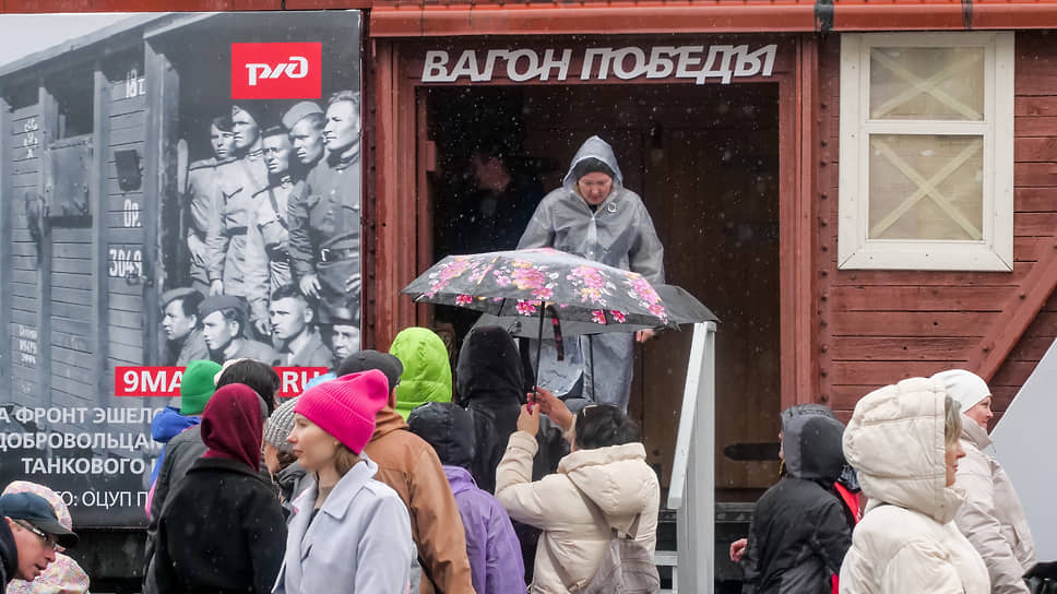 Каждый вагон военно-исторического поезда посвящен событиям и явлениям Великой Отечественной войны  