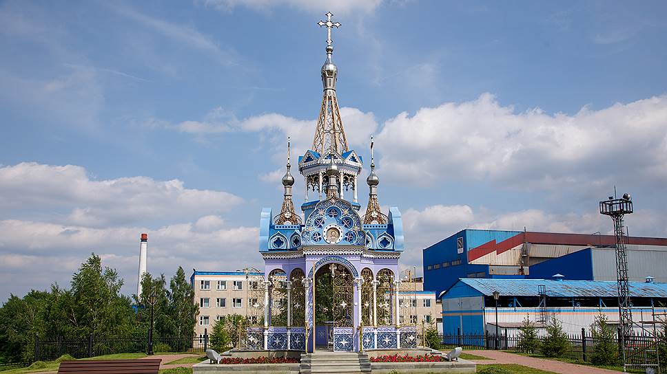 Часовня на территории СТЗ