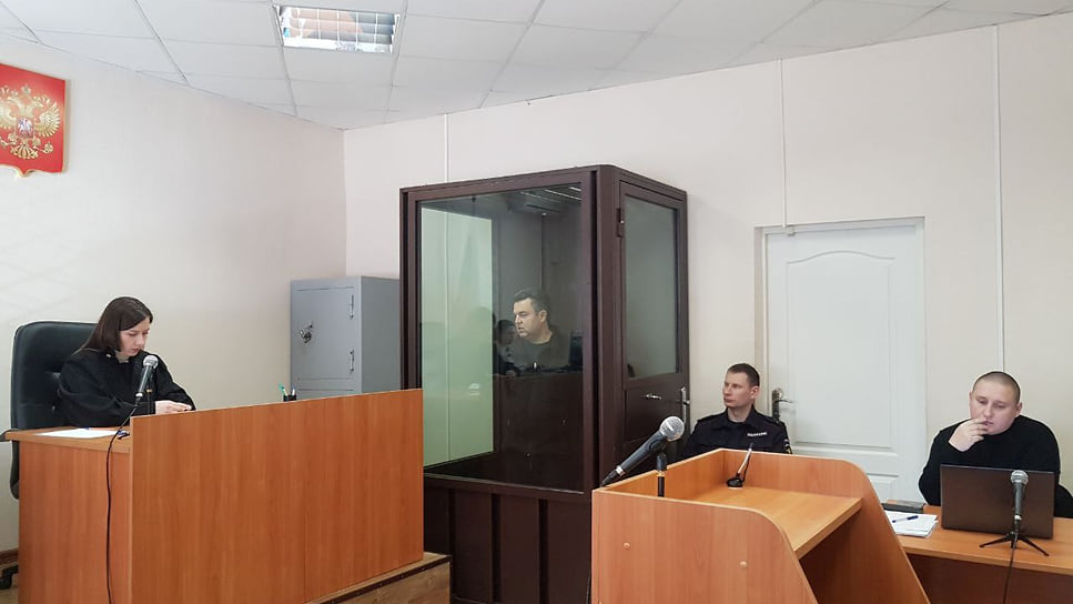Владимир Елфимов на судебном заседании 14 марта 2025-го об изменении меры пресечения