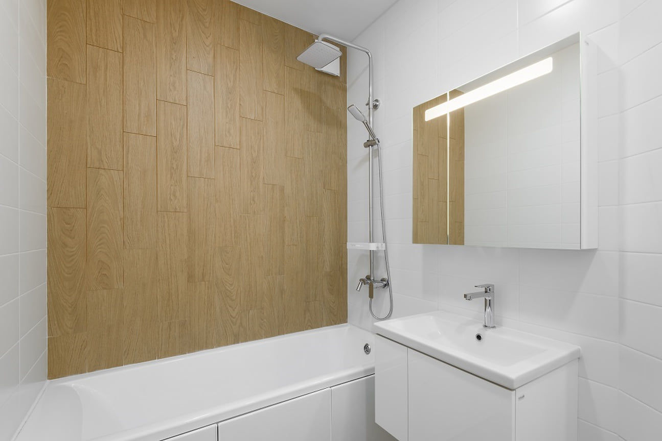 Дизайн с чистовой отделкой в стиле WOOD 