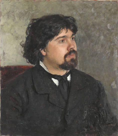 И. Е. Репин. «Портрет В. И. Сурикова», 1877 год, Государственная Третьяковская галерея, Москва 