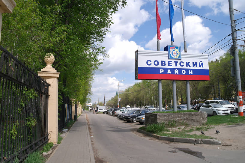 Советский район считается одним из самых зеленых в городе