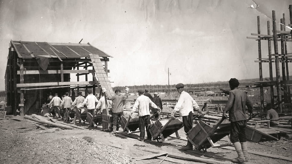 Так строили завод, 1930 г.