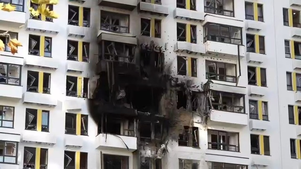 Самые серьезные повреждения получили квартиры в высотках, расположенных в Южном районе города 