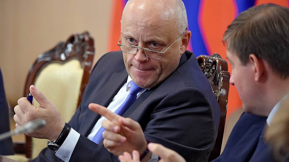 Губернатор Виктор Назаров на заседании президиума Госсовета России в августе 2014 года.