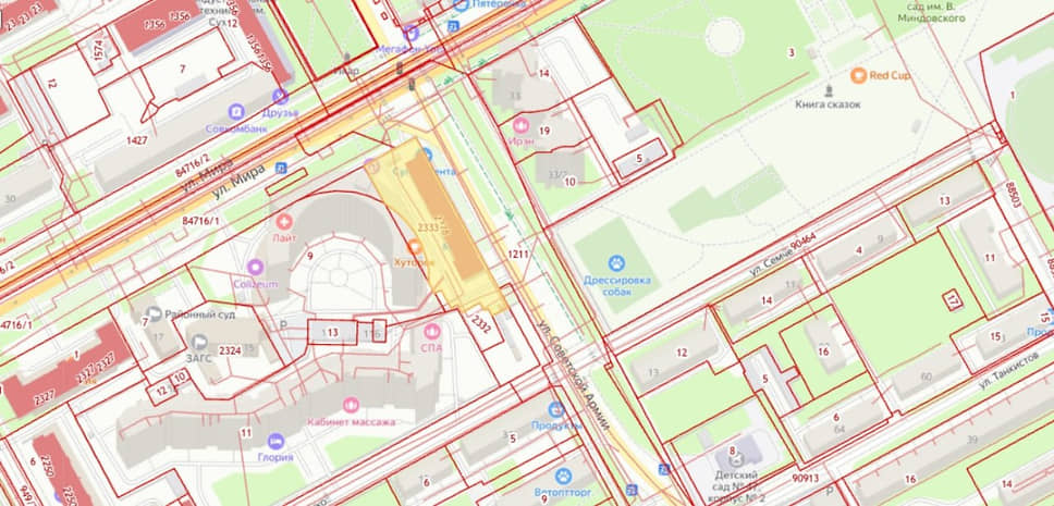 участок на ул. Мира, 11в 