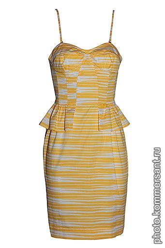 07 Платье из хлопка и эластана Sportmax Code MaxMara, 5400 руб.
