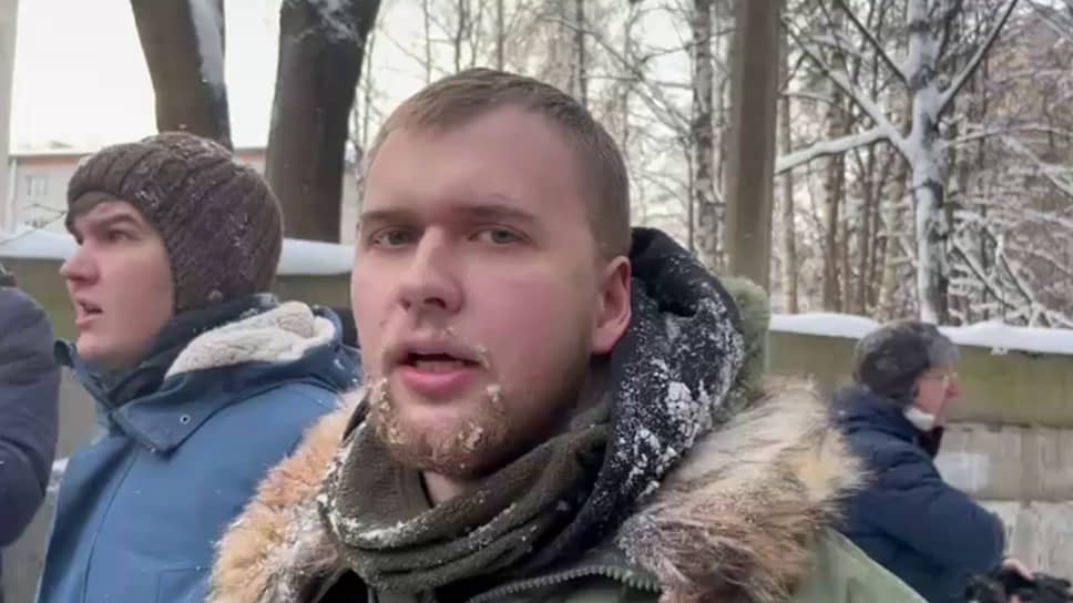 Активист Кирилл Травкин, получивший восемь суток административного ареста за мелкое хулиганство
