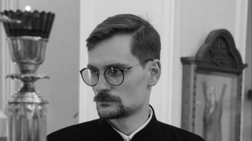 Диакон храма Рождества Пресвятой Богородицы в Рыбацком Павел Молчанов, скончавшийся на 32-м году жизни после падения со строительных лесов