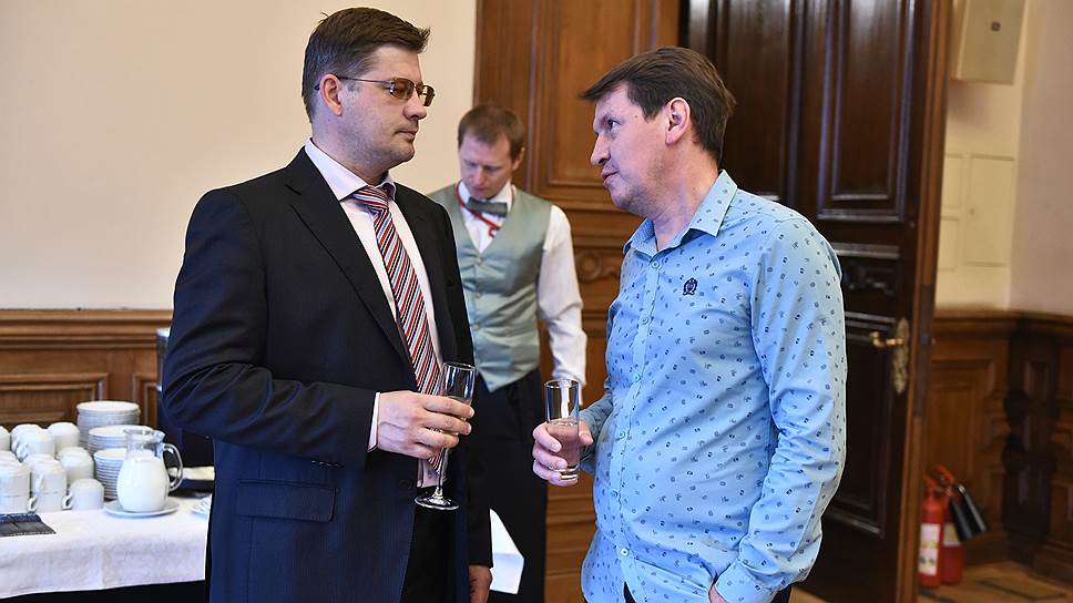 Участники предпоказа выставки Эрте в Государственном Эрмитаже 
