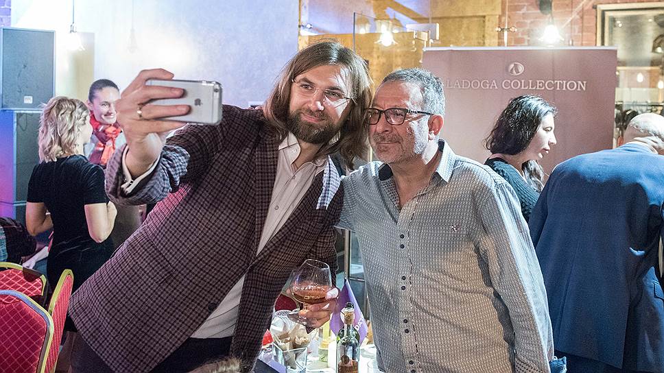 Сергей Петров, генеральный директор «Латтерос», и Евгений Маргулис 