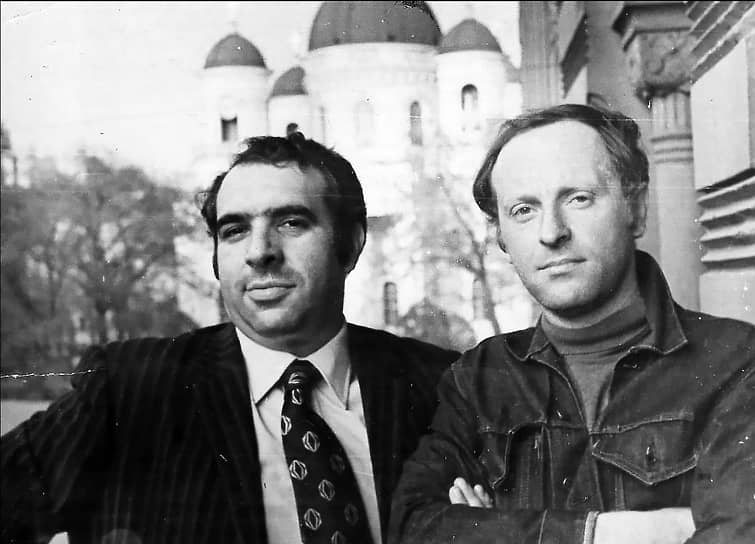 Евгений Рейн и Иосиф Бродский. Ленинград, май 1972 года 
