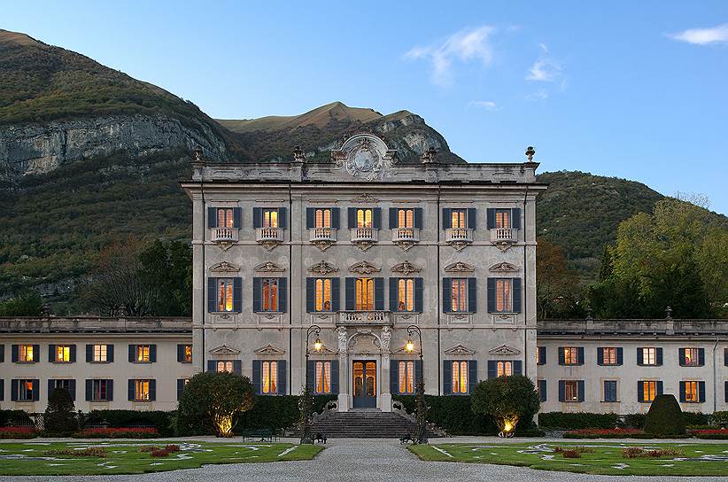 Облик Villa Sola Cabiati неизменен со второй половины XVIII века
