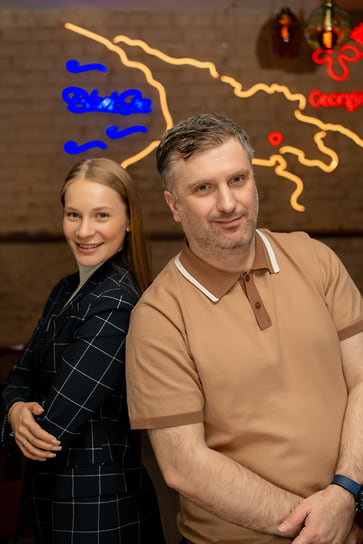 Иракли Маланиа и Елизавета Абрамидзе 