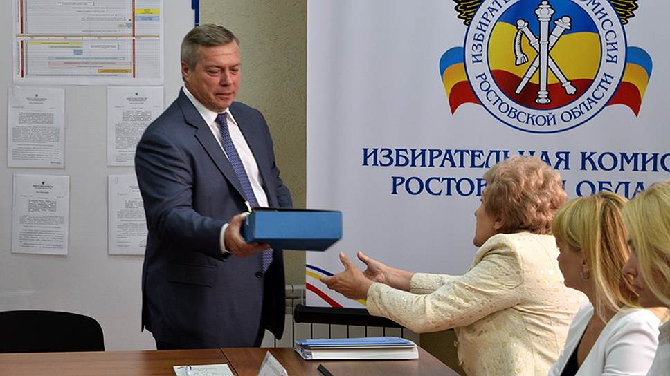 Василий Голубев без труда преодолел муниципальный фильтр.