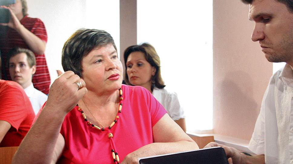 Надежда Цапок участвует в процессе в качества третьего лица