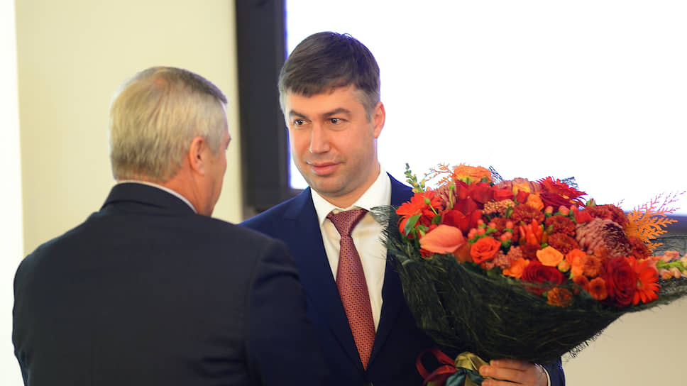 Губернатор Ростовской области и избранный глава горадминистрации Ростова-на-Дону Алексей Логвиненко