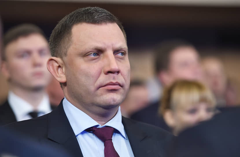 Главным эпизодом уголовного дела является покушение на первого главу ДНР Александра Захарченко (на фото) 