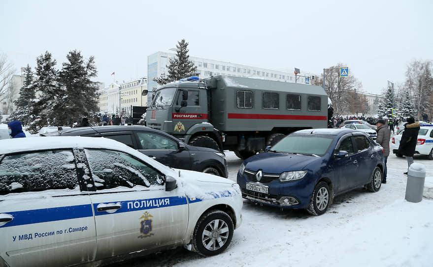 За день до акции исполняющая обязанности координатора самарского штаба Алексея Навального Марина Евдокимова была задержана. 
