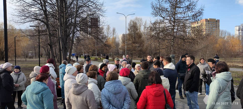 Авиастроители не хотят благоустройства за счет уничтожения деревьев 